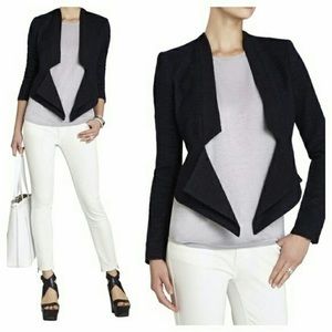 BCBG MaxAzria " Candice" black Crop Blazer